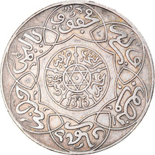 Coin, Morocco, 'Abd al-Aziz, 2-1/2 Dirhams, 1897, Berlin, AU(50-53), Silver