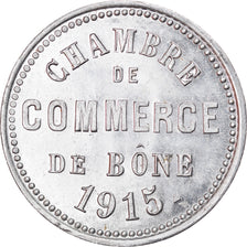 Moneda, Algeria, Chambre de Commerce, Bône, 10 Centimes, 1915, EBC+, Aluminio