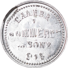 Moneda, Algeria, Chambre de Commerce, Bône, 5 Centimes, 1915, MBC+, Aluminio