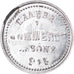 Moeda, Argélia, Chambre de Commerce, Bône, 5 Centimes, 1915, AU(50-53)