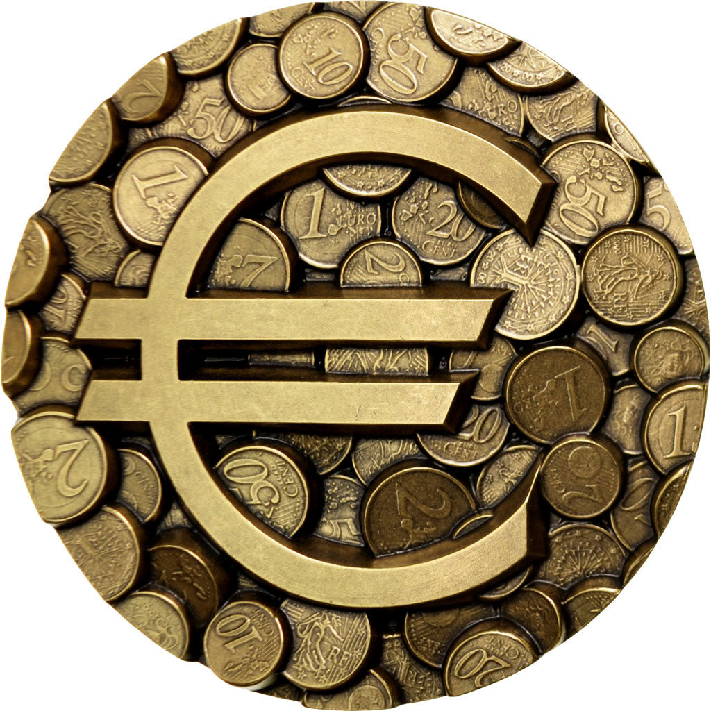 FRANCE, History, The Fifth Republic, Medal, MS(65-70), Bronze, 72, 350.00