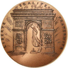 Médaille, Monnaie de Paris, La France à l'Arc de Triomphe