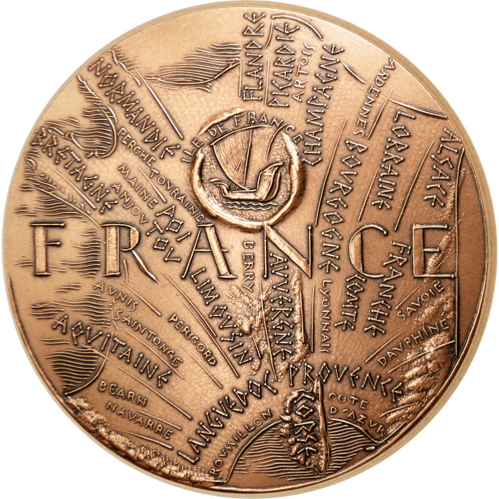 Médaille, Monnaie de Paris, La France à l'Arc de Triomphe