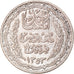 Moeda, Tunísia, Ahmad Pasha Bey, 10 Francs, AH 1353/1934, Paris, AU(55-58)