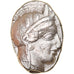 Monnaie, Attique, Athènes, Tétradrachme, 490-407 BC, Athènes, TTB, Argent