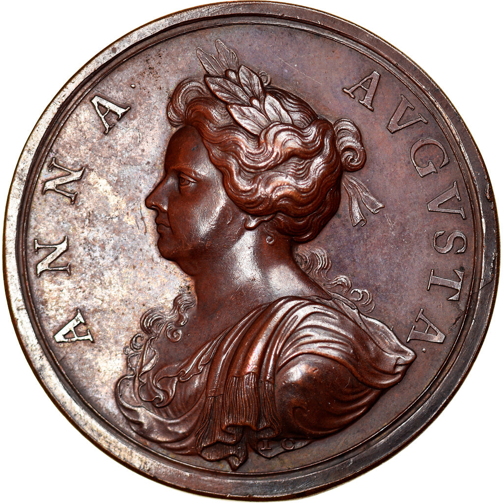 Great Britain, Medal, Anne, Capture of Bouchain, 1711, MS(60-62), Bronze