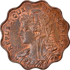 Moneta, Francja, Patey, 25 Centimes, 1908, Paris, PRÓBA, MS(63), Bronze