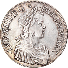 Moneda, Francia, Louis XIV, Écu à la mèche longue, Ecu, 1649, Montpellier