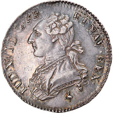 Münze, Frankreich, Louis XVI, 1/2 Écu, 1/2 ECU, 44 Sols, 1791/90, Paris, VZ+