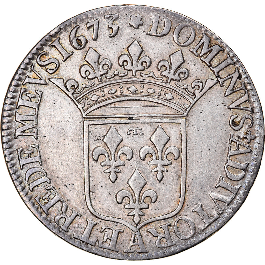 Monnaie, FRENCH STATES, DOMBES, Anne Marie Louise de Orleans, 1/2 ECU, 30 Sols