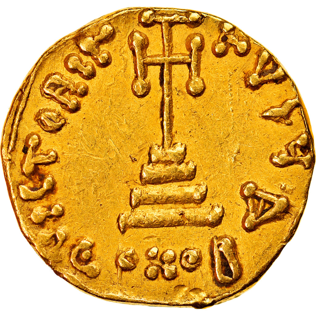 Coin, Justinian II, Solidus, 687-692, Constantinople, EF(40-45), Gold, Sear:1246