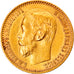 Münze, Russland, Nicholas II, 5 Roubles, 1899, St. Petersburg, SS+, Gold, KM:62