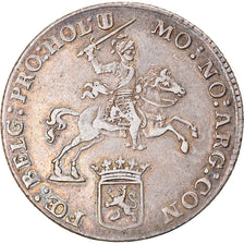 Münze, Niederlande, HOLLAND, 1/2 Ducaton, 1/2 Silver Rider, 1767, SS+, Silber