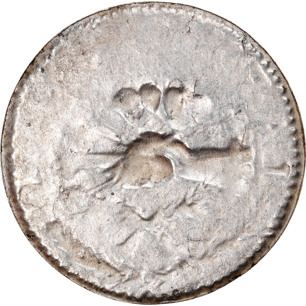 Francja, Love Token, Treizain, Denier bractéate à épouser, EF(40-45), Srebro