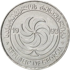 GEORGIA, 5 Thetri, 1993, KM #78, MS(63), Stainless Steel, 20, 2.44