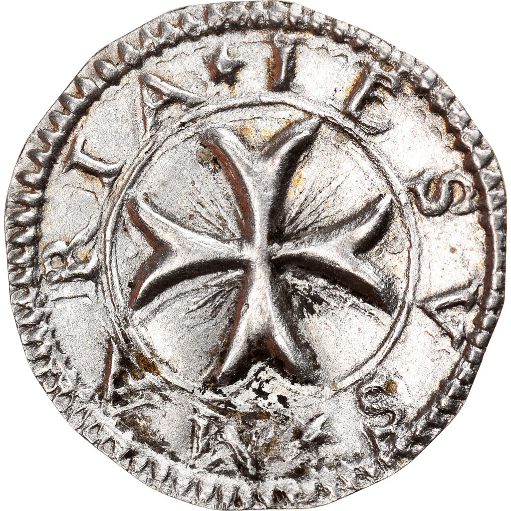 Francia, Love Token, Treizain, Denier bractéate à épouser, EBC, Plata