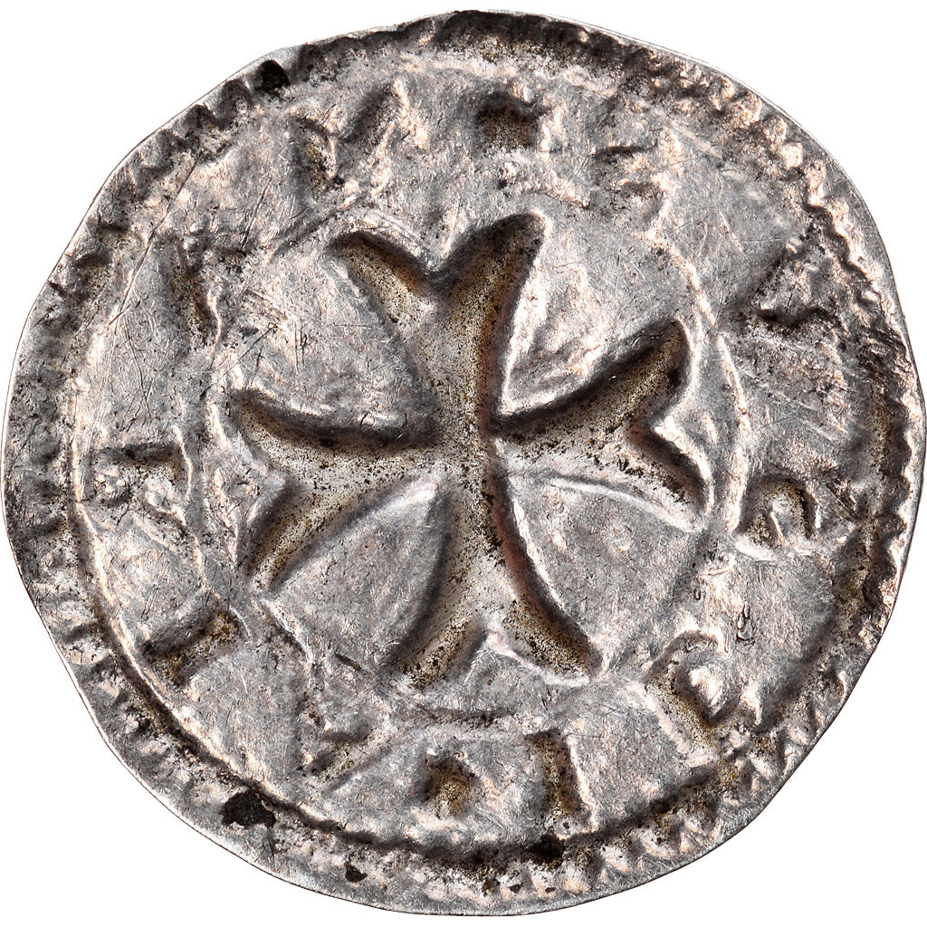 Frankreich, Love Token, Treizain, Denier bractéate à épouser, SS+, Silber