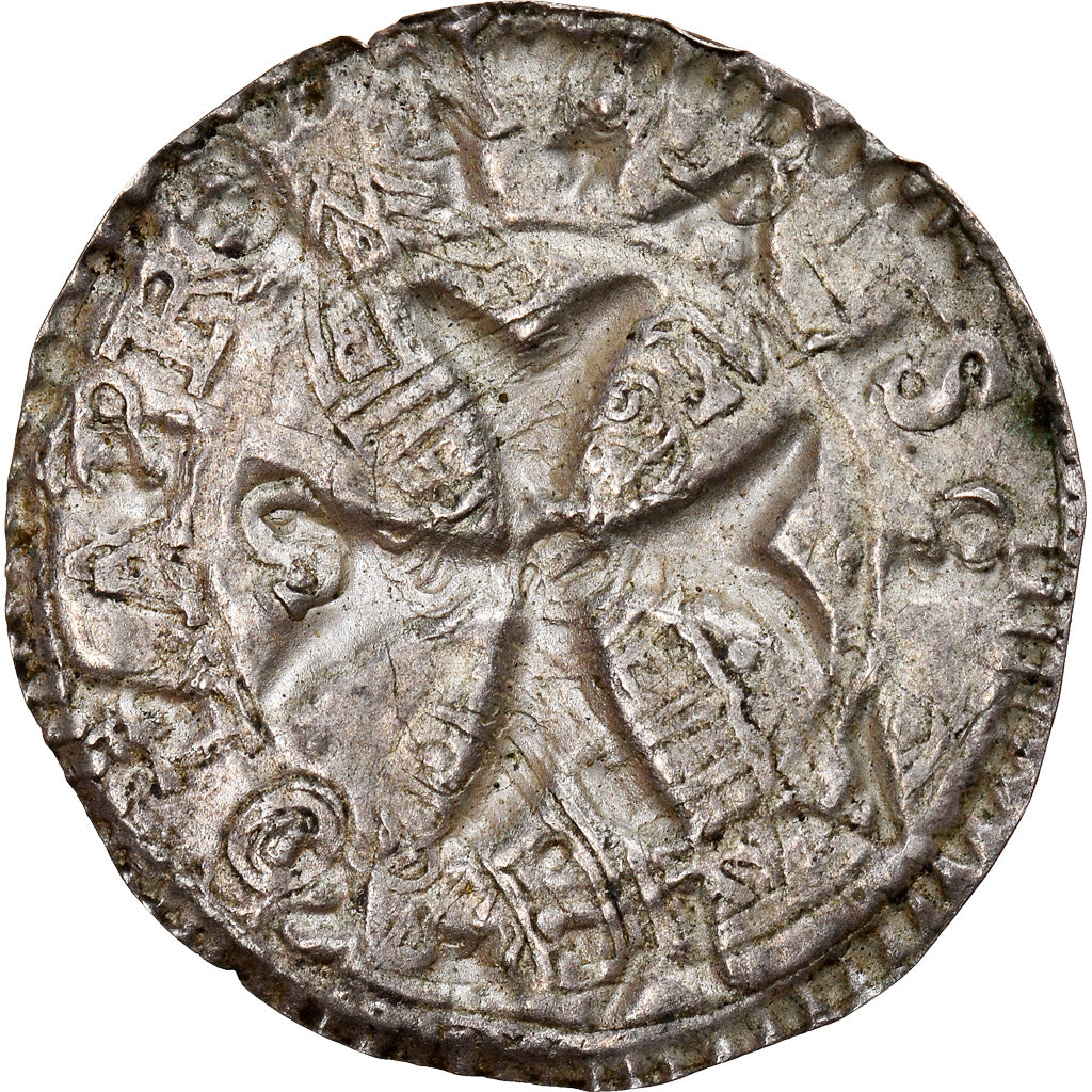 Francia, Love Token, Treizain, Denier bractéate à épouser, MBC+, Plata