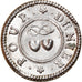 France, Love Token, Treizain, Denier bractéate à épouser, AU(55-58), Silver