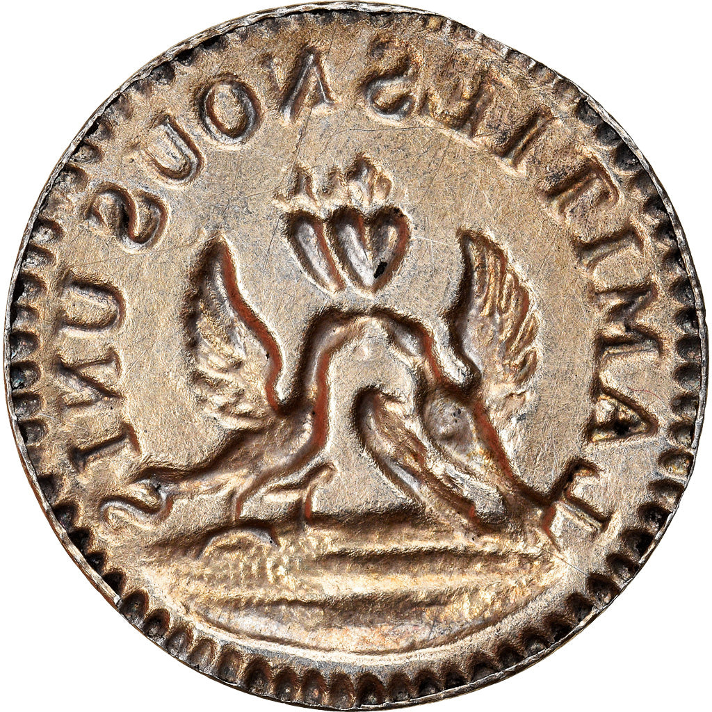 Frankreich, Love Token, Treizain, Denier bractéate à épouser, VZ, Silber