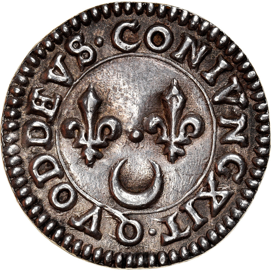 Francia, Love Token, Treizain, Denier bractéate à épouser, SPL-, Argento
