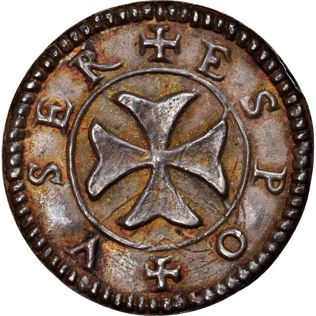 France, Love Token, Treizain, Denier bractéate à épouser, SUP, Argent