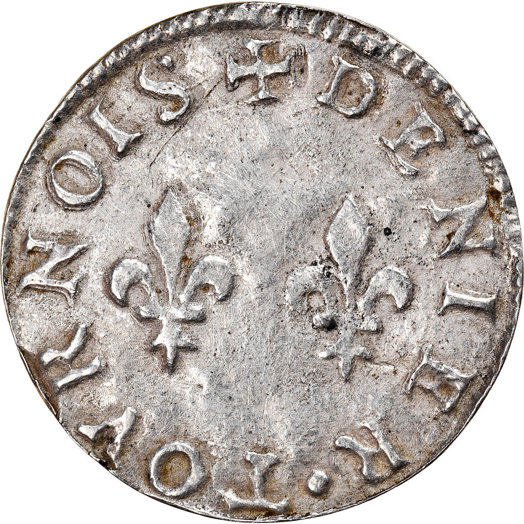 França, Love Token, Treizain, Denier bractéate à épouser, EF(40-45), Prata