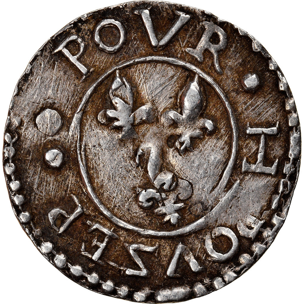 Francia, Love Token, Treizain, Denier bractéate à épouser, MBC+, Plata