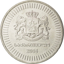 GEORGIA, 50 Thetri, 2006, KM #89, MS(63), Copper-Nickel, 24, 6.49