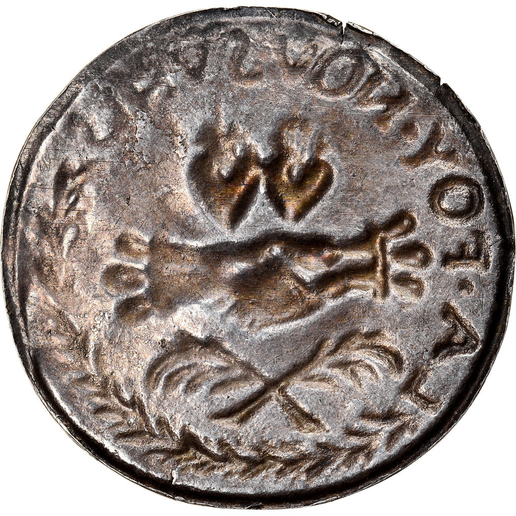 Francja, Love Token, Treizain, Denier bractéate à épouser, EF(40-45), Srebro