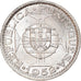 Coin, Macau, 5 Patacas, 1952, MS(60-62), Silver, KM:5