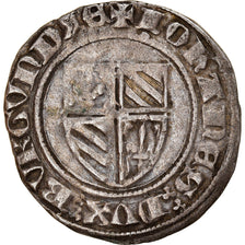 Monnaie, France, Jean sans Peur, Blanc, Auxonne, TTB, Argent, Boudeau:1224