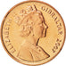 GIBRALTAR, 2 Pence, 2007, KM #1080, MS(63), Copper Plated Steel, 25.91, 7.13