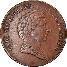 Coin, Sweden, Carl XIV Johan, 2 Skilling, 1837, VF(30-35), Copper, KM:643