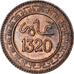 Coin, Morocco, 'Abd al-Aziz, 2 Mazunas, 1902/AH1320, Birmingham, AU(55-58)