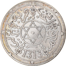 Coin, Morocco, 'Abd al-Aziz, Dirham, 1895, Berlin, EF(40-45), Silver, KM:10.1