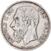 Coin, Belgium, Leopold II, 5 Francs, 5 Frank, 1873, VF(30-35), Silver, KM:24