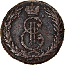 Coin, RUSSIA-SIBERIA, Catherine II, 5 Kopecks, 1768, Kolyvan, VF(20-25), Copper