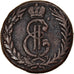 Coin, RUSSIA-SIBERIA, Catherine II, 5 Kopecks, 1768, Kolyvan, VF(20-25), Copper
