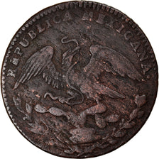 Coin, Mexico, 1/4 Real, Un Quarto/Una Quartilla, 1836, Mexico City, EF(40-45)