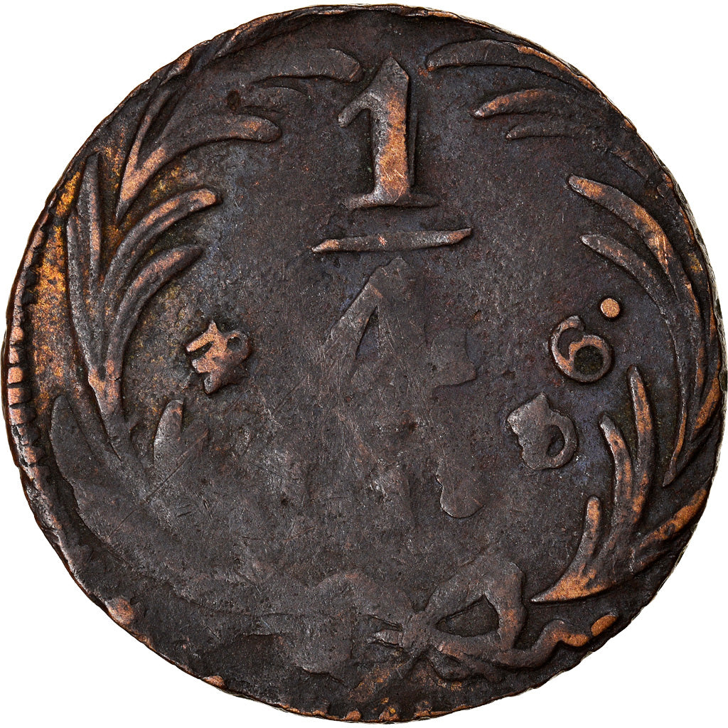 Coin, Mexico, 1/4 Real, Un Quarto/Una Quartilla, 1836, Mexico City, VF(20-25)
