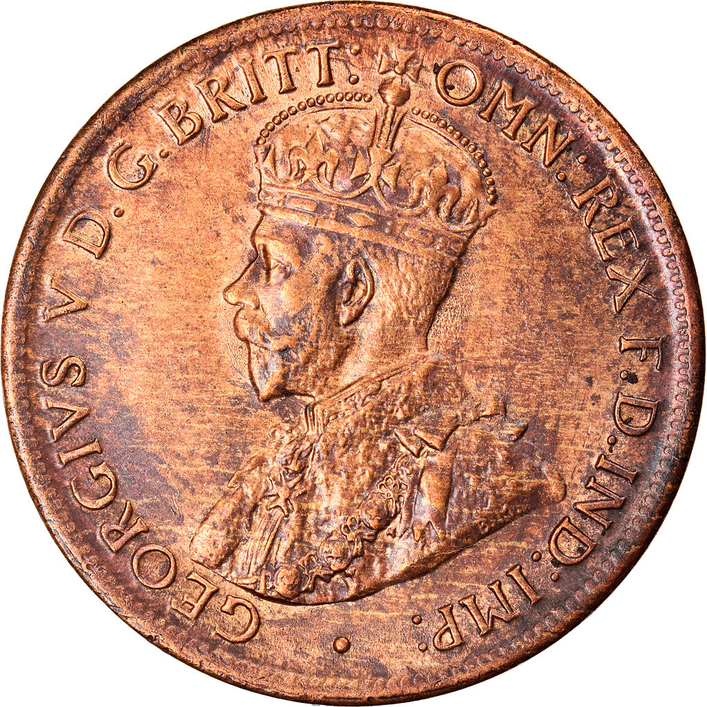 Monnaie, Australie, George V, 1/2 Penny, 1921, SUP, Bronze, KM:22