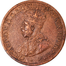Coin, Australia, George V, 1/2 Penny, 1919, AU(50-53), Bronze, KM:22
