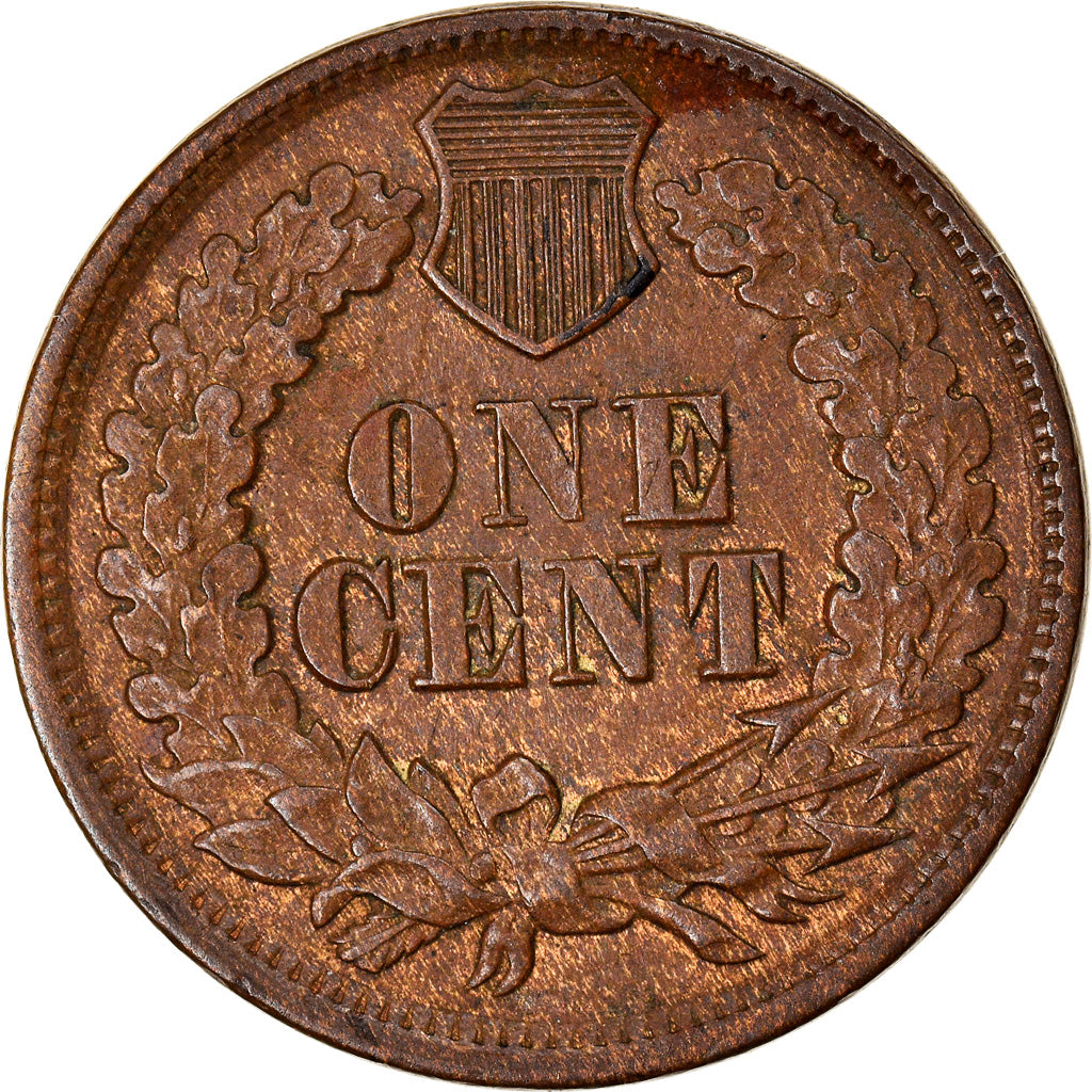 Coin, United States, Indian Head Cent, Cent, 1864, U.S. Mint, Philadelphia