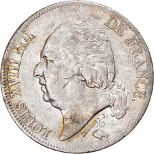 Münze, Frankreich, Louis XVIII, Louis XVIII, 5 Francs, 1824, Paris, SS, Silber