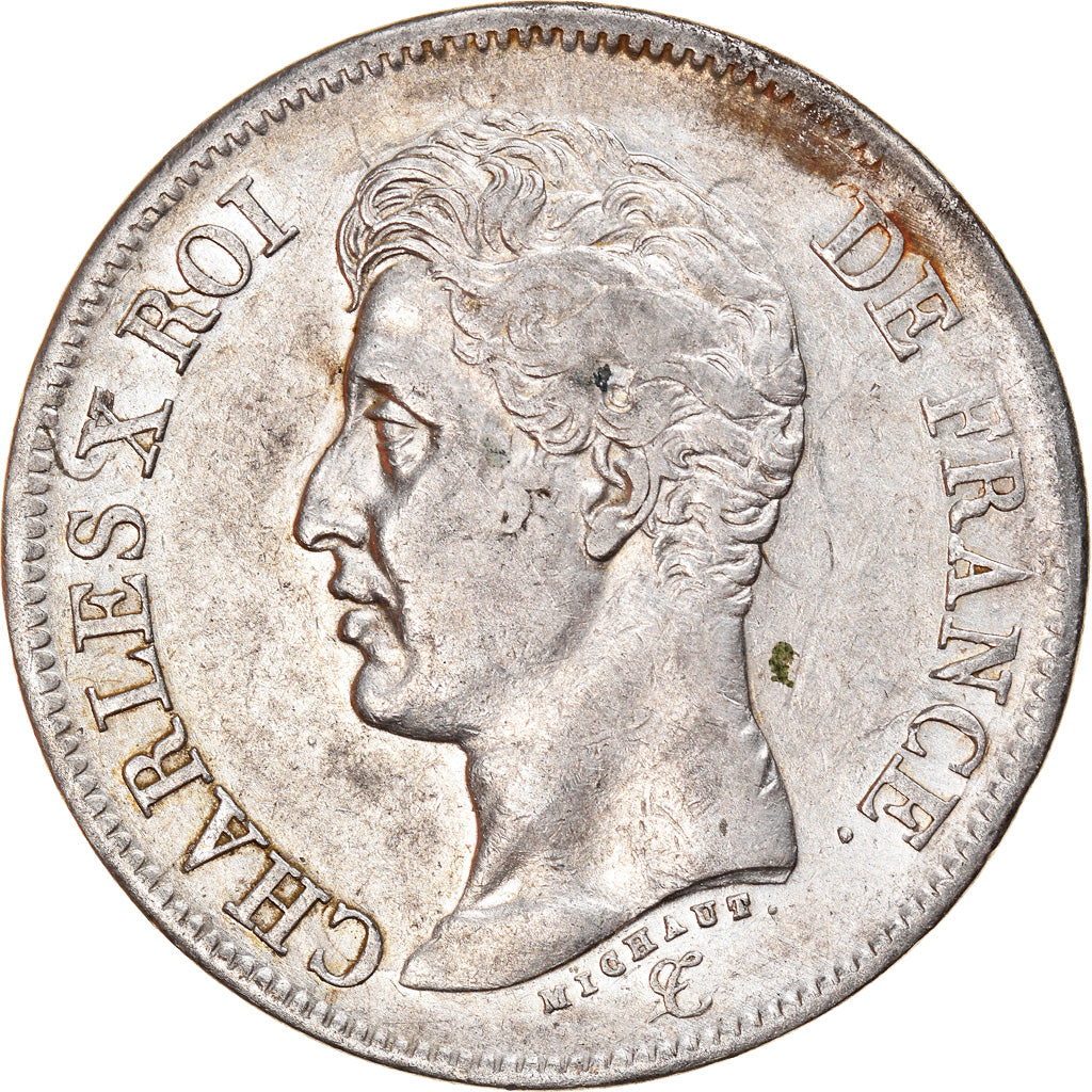 Münze, Frankreich, Charles X, 5 Francs, 1826, Lille, SS, Silber, KM:720.13