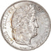 Moneda, Francia, Louis-Philippe, 5 Francs, 1842, Rouen, MBC+, Plata, KM:749.2