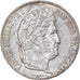 Moneda, Francia, Louis-Philippe, 5 Francs, 1840, Rouen, MBC+, Plata, KM:749.2