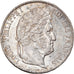 Munten, Frankrijk, Louis-Philippe, 5 Francs, 1837, Rouen, ZF+, Zilver, KM:749.2