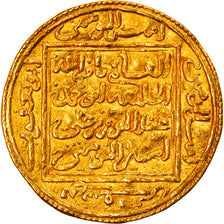 Moneda, Almohad Caliphate, Abu Ya'qub Yusuf I, 1/2 Dinar, MBC+, Oro